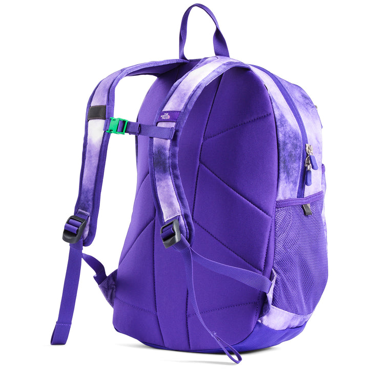 The North Face Recon Squash Backpack - Little Kids' Dahlia Purple Cloud Print/Deep Blue