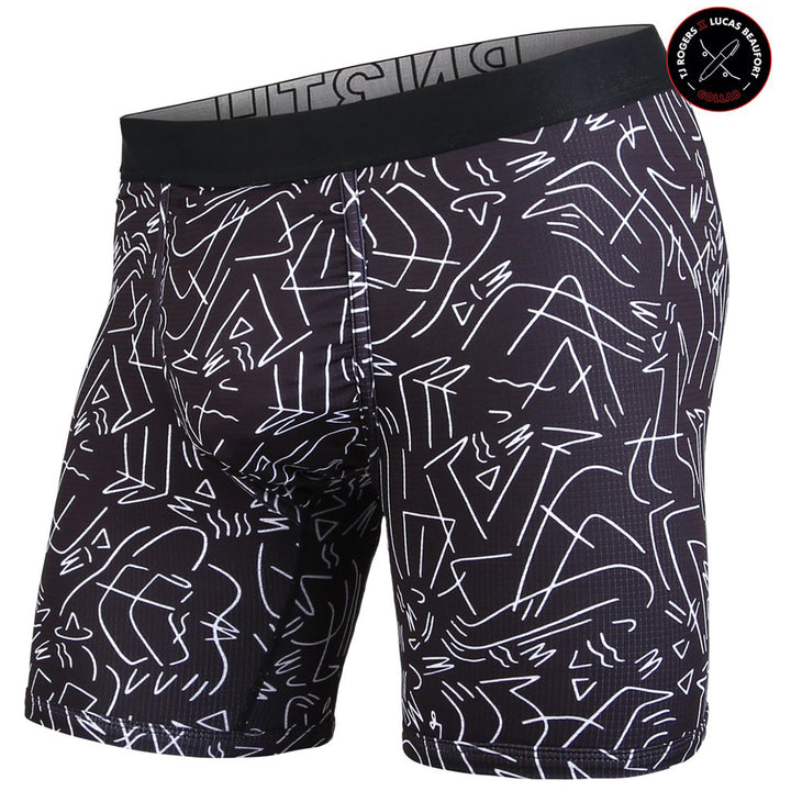 BN3TH Entourage Boxer Brief Black/White
