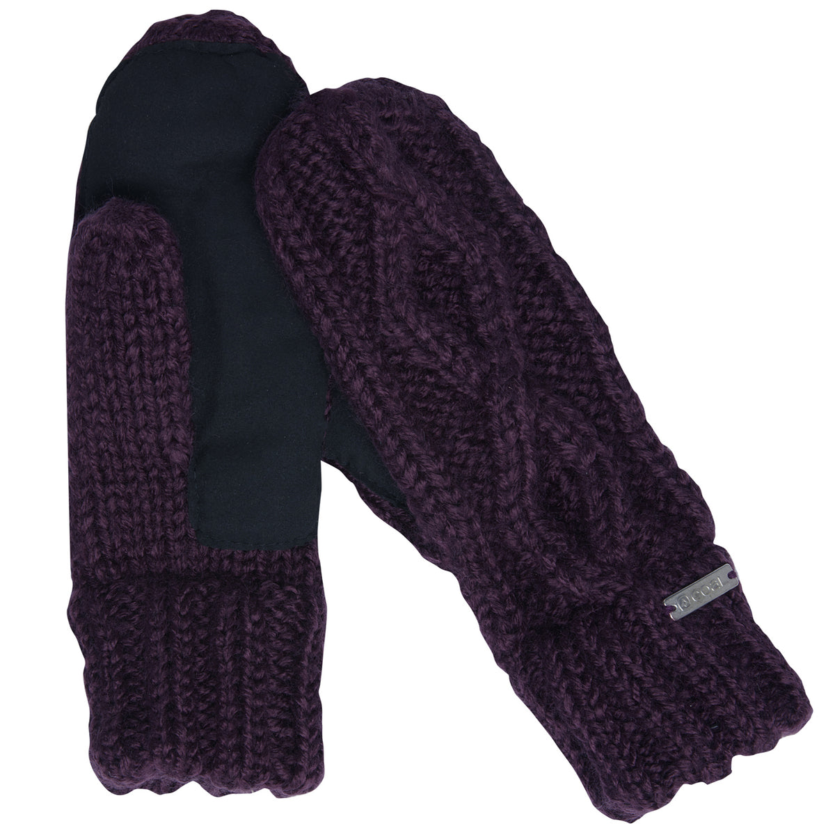 Coal The Bobbie Mittens - Women's Aubergine