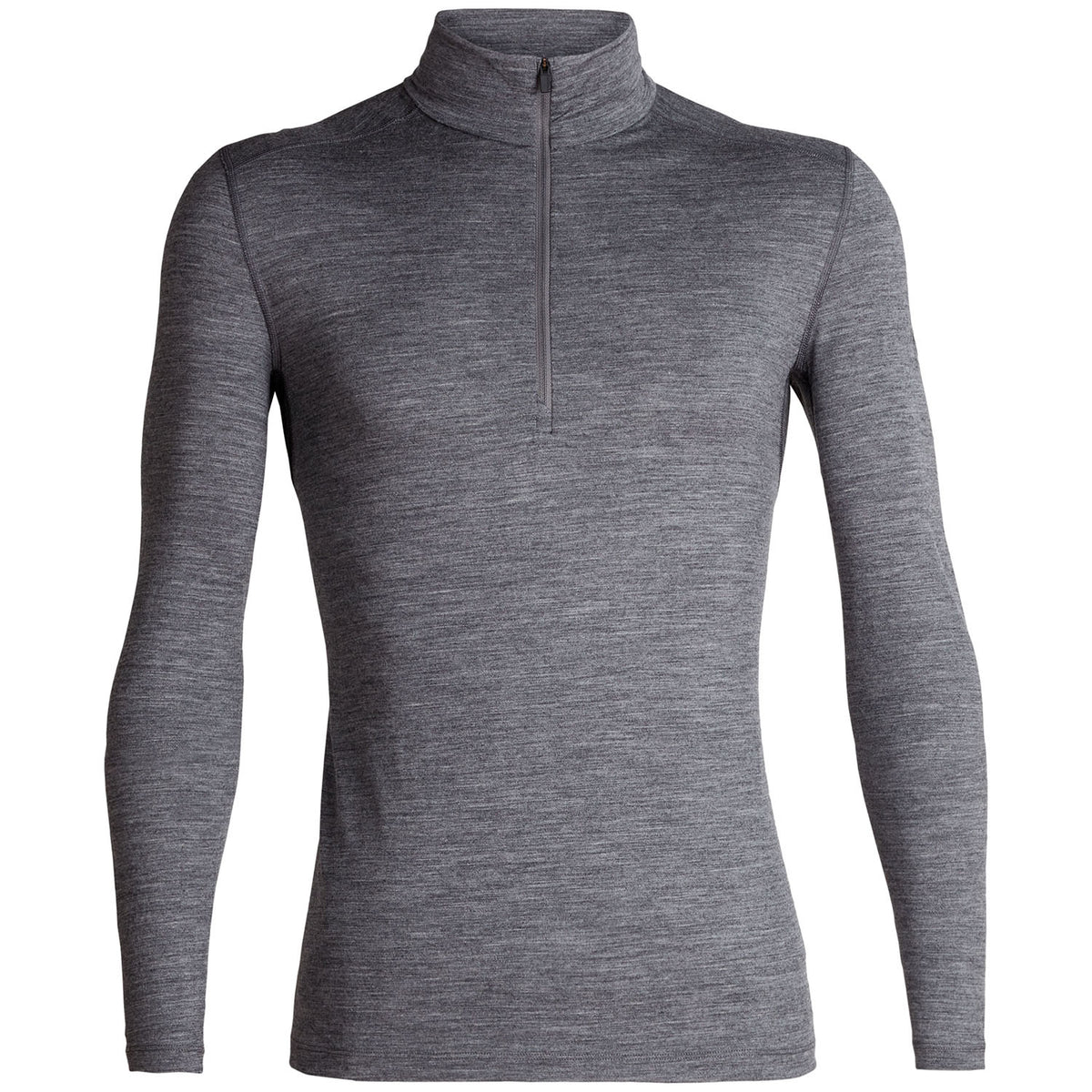 Icebreaker 200 Oasis Long Sleeve Half Zip Top Gritstone Heather