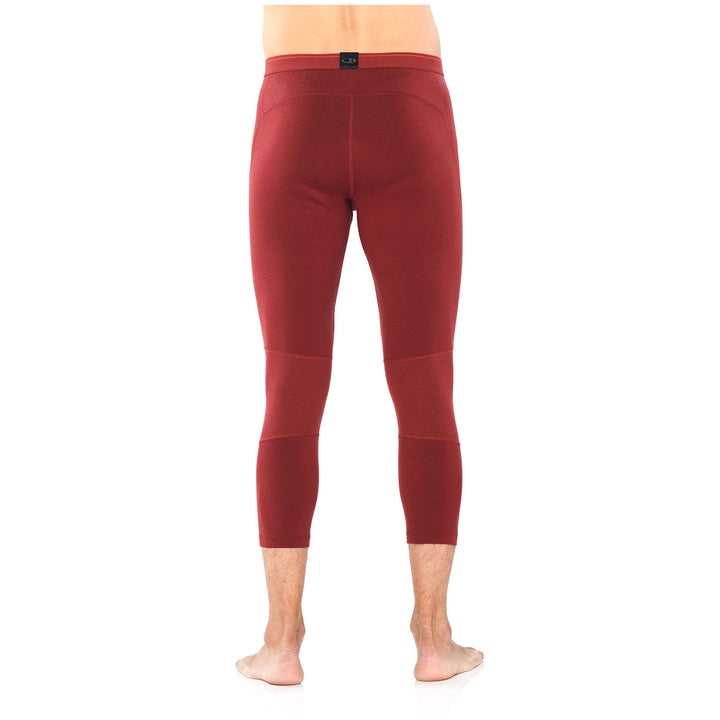 Icebreaker 260 Zone Legless Bottoms Cabernet/Chili Red
