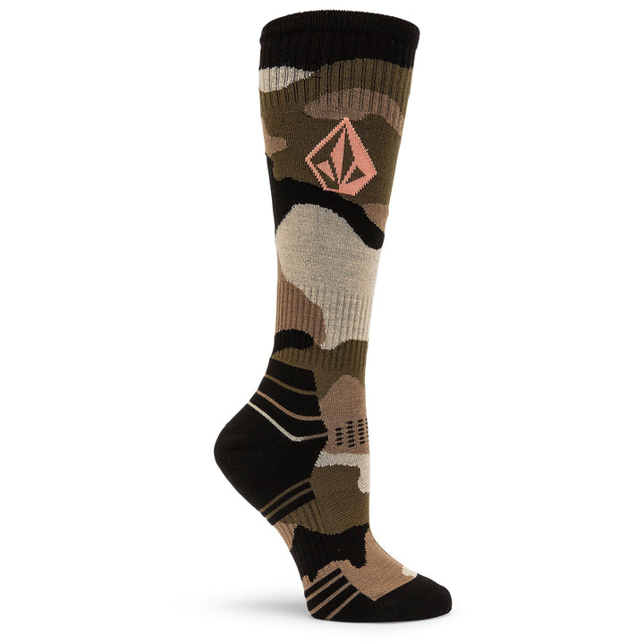 Volcom TTT Snowboard Socks - Women's Faded Army