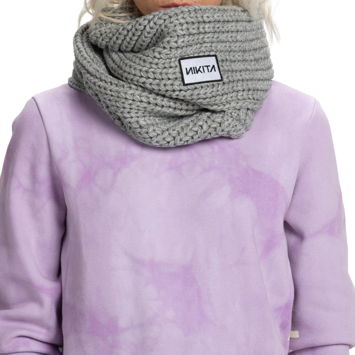 Nikita Scramble Scarf - Women's Neutral Grey
