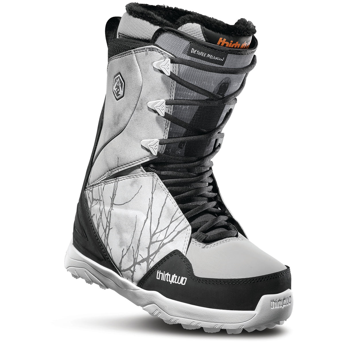 thirtytwo Lashed Melancon Snowboard Boots - Women's 2020 Grey/Black/White
