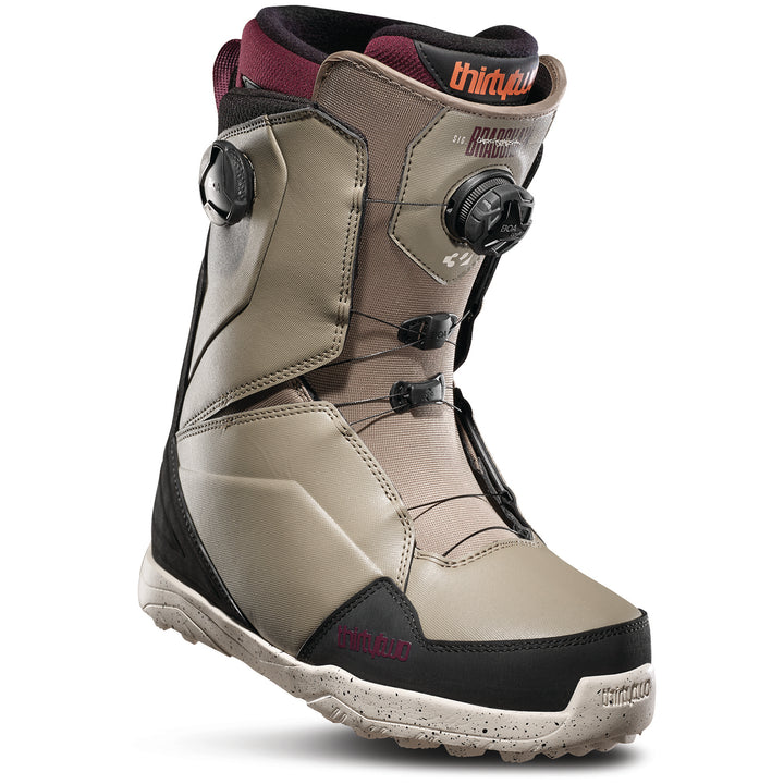 thirtytwo Lashed Double Boa Bradshaw Snowboard Boots 2020 Olive/Black