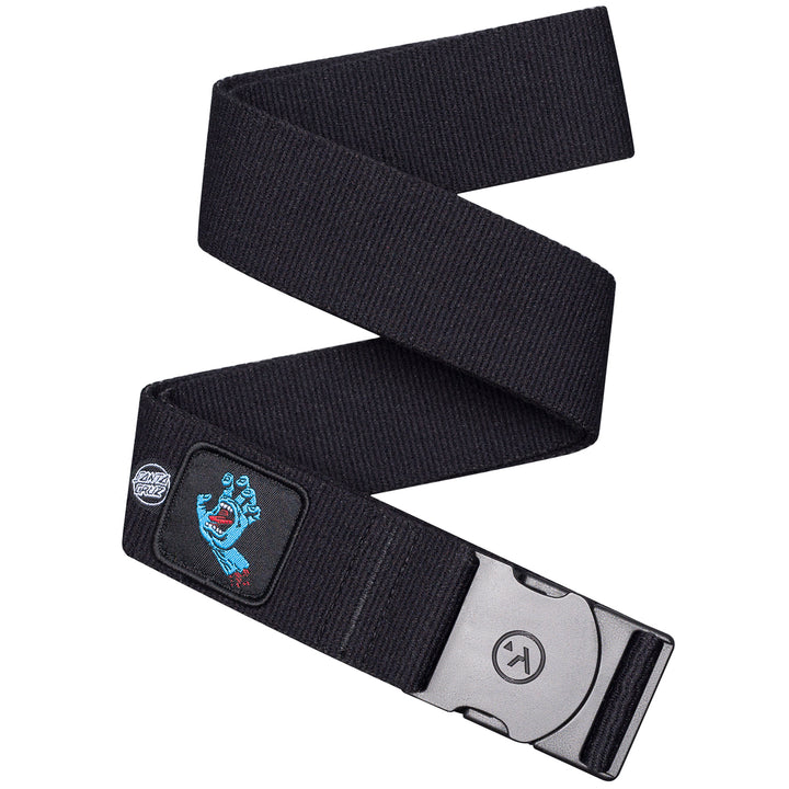 Arcade Rambler x Santa Cruz Adventure Belt Black/Screaming Hand