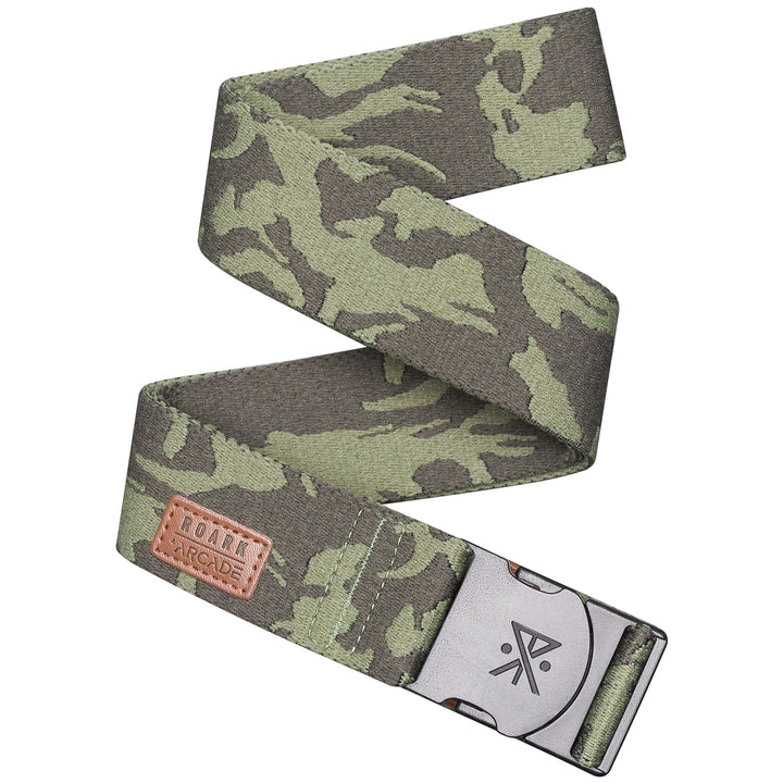 Arcade Ranger x Roark Adventure Belt Green Camo