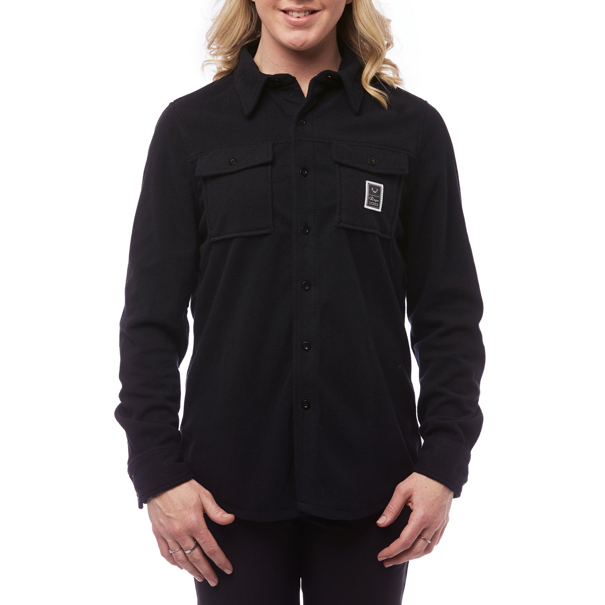 Rojo Outerwear Main Street Microfleece Shirt - Women's True Black