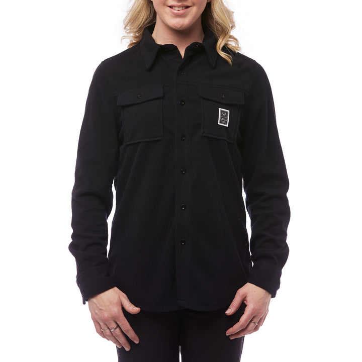 Rojo Outerwear Main Street Microfleece Shirt - Women's True Black