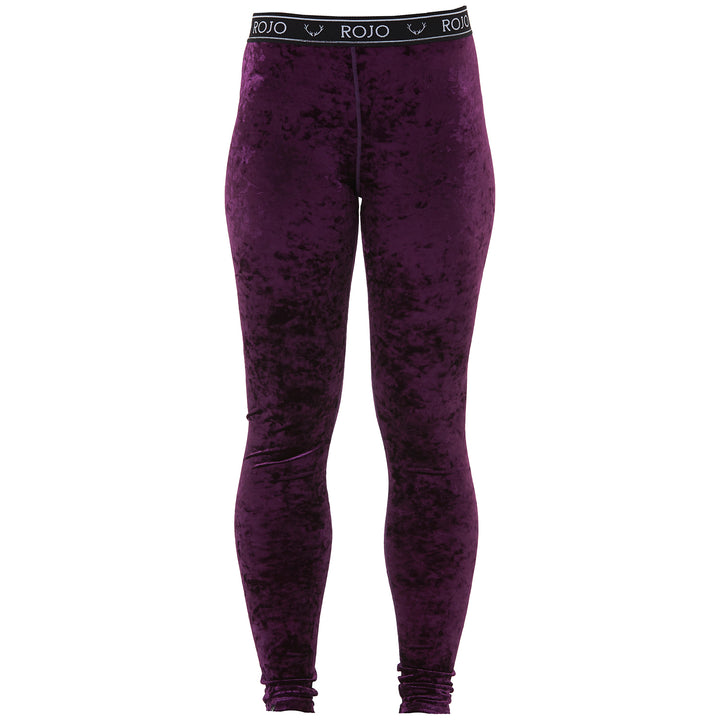 Rojo Outerwear Full Length Velvet Pants - Women's Mysterioso