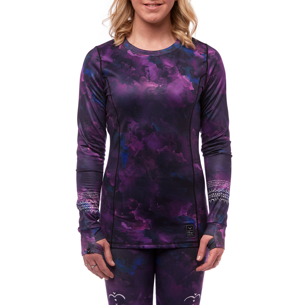Rojo Outerwear Crew Neck Top - Women's Opal Camo