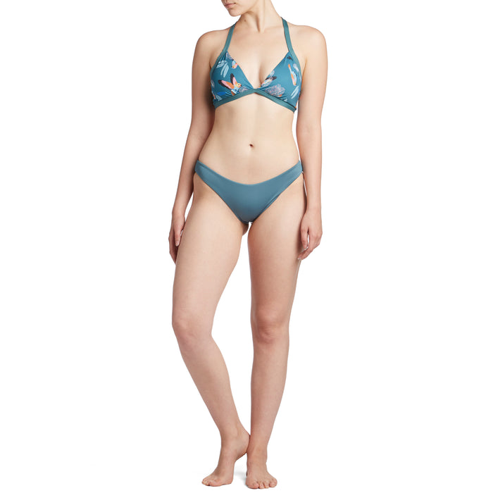 Patagonia Nanogrip Bikini Top - Women's Parrots Small: Tasmanian Teal