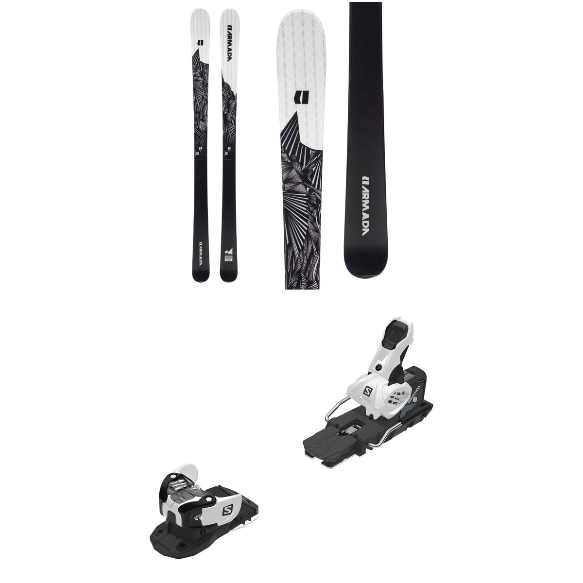 Armada Invictus 89 Ti Skis + Salomon Warden MNC 13 Ski Bindings 2020