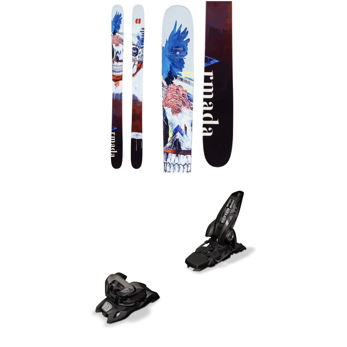 Armada ARV 116 JJ Skis + Marker Griffon 13 ID Ski Bindings 2020
