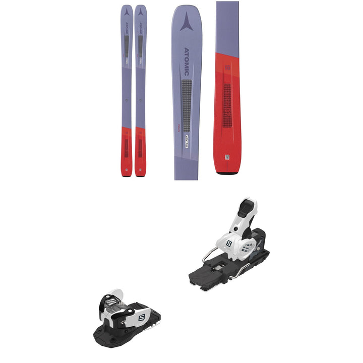 Atomic Vantage 97 C W Skis - Women's + Salomon Warden MNC 13 Ski Bindings 2020