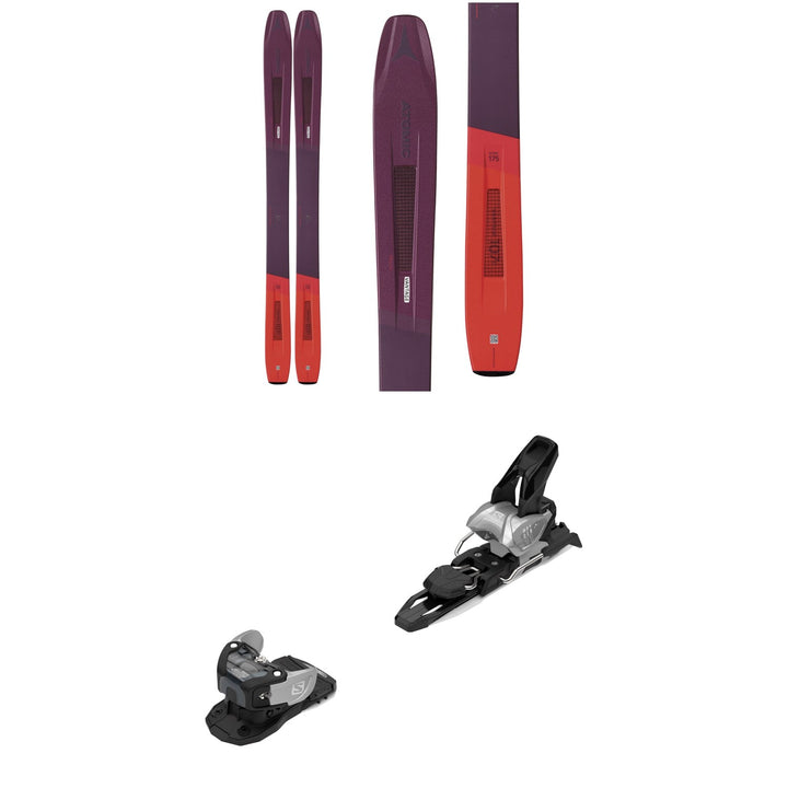 Atomic Vantage 107 C W Skis - Women's + Salomon Warden MNC 11 Ski Bindings 2020