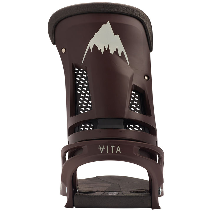 Burton Malavita Leather Snowboard Bindings 2020 Deep Cognac