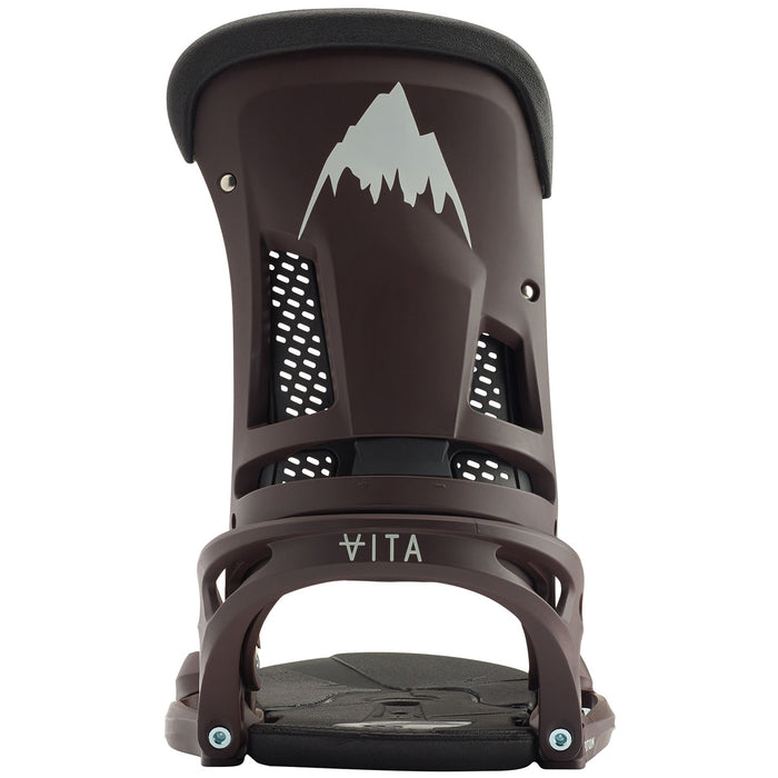 Burton Malavita EST Leather Snowboard Bindings 2020 Deep Cognac