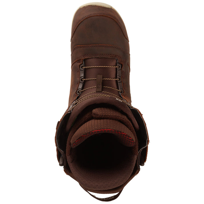 Burton Ion Leather Snowboard Boots 2020 Deep Cognac