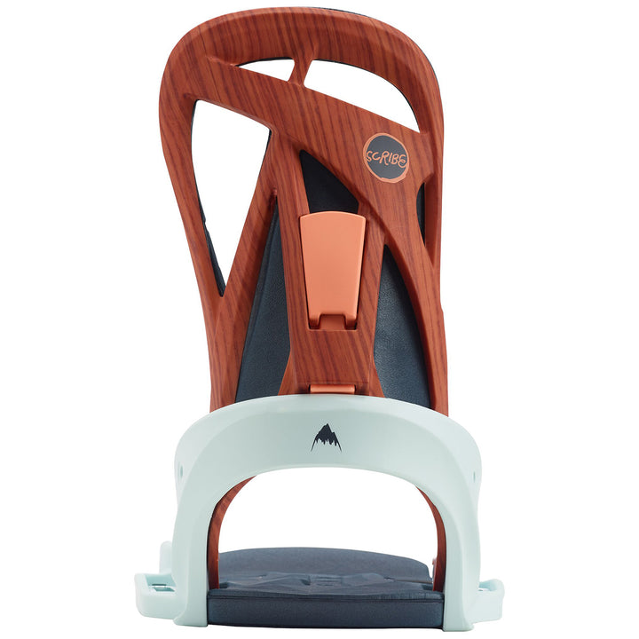 Burton Scribe EST Snowboard Bindings - Women's 2020 Wood Grain Jane