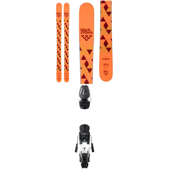Black Crows Magnis Skis - Big Boys' + Atomic L 7 Ski Bindings 2020