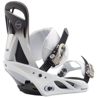 Burton Scribe Snowboard Bindings - Women's 2020 Fade To White::Fade To White