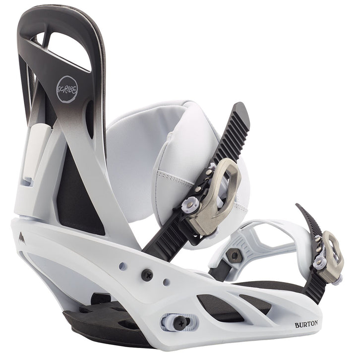 Burton Scribe Snowboard Bindings - Women's 2020 Fade To White