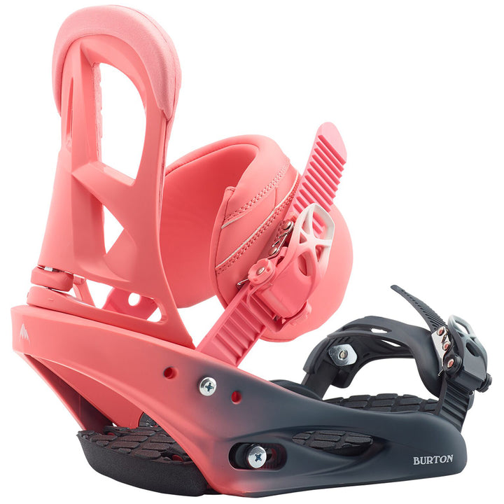 Burton Stiletto Snowboard Bindings - Women's 2020 Pink Fade