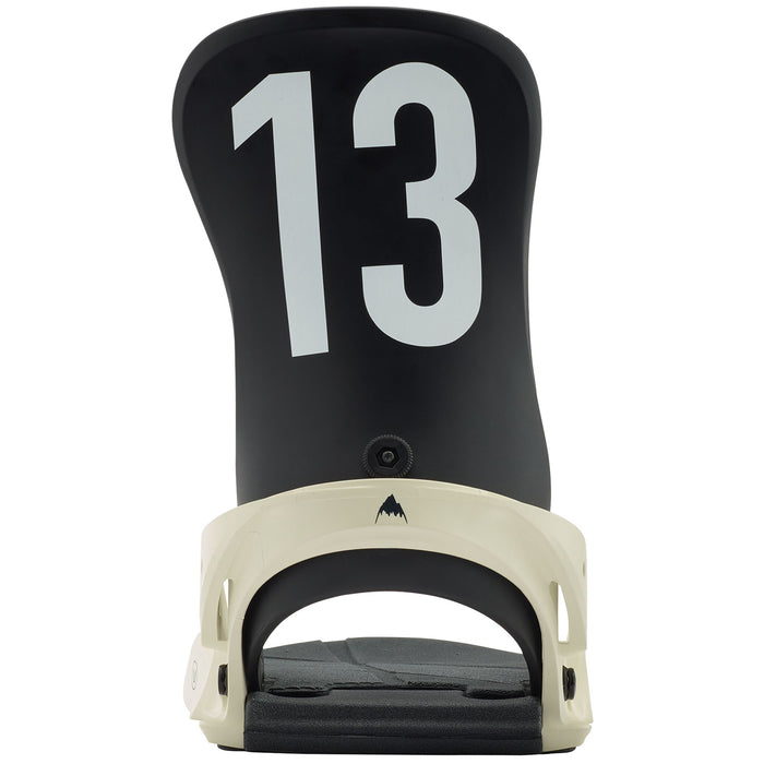 Burton Mission Snowboard Bindings 2020 Off White/Black