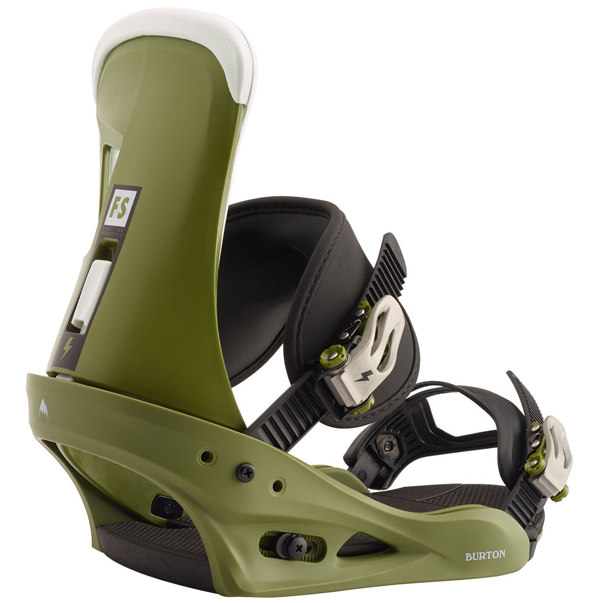 Burton Freestyle Snowboard Bindings 2021 Camp On Green