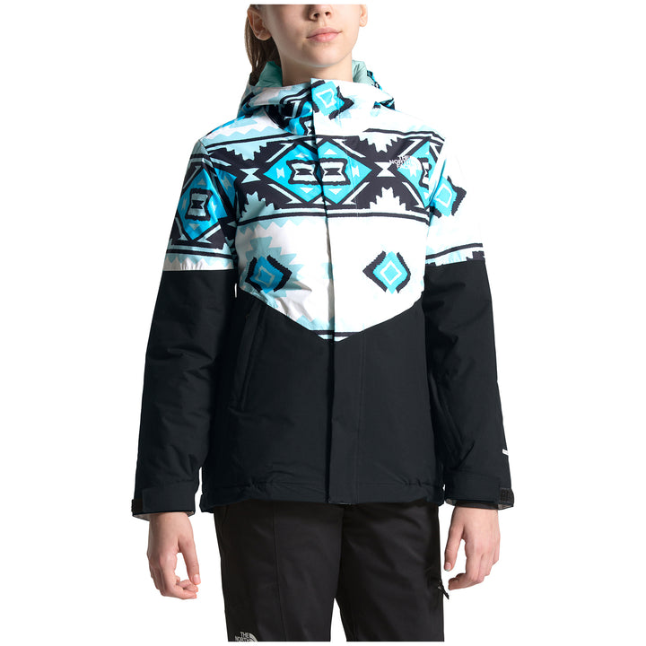 The North Face Brianna Jacket - Girls' TNF White Tribal Geo Print