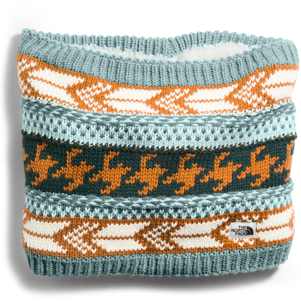 The North Face Chunky Tube Scarf Trellis Green/Ponderosa Green Multi