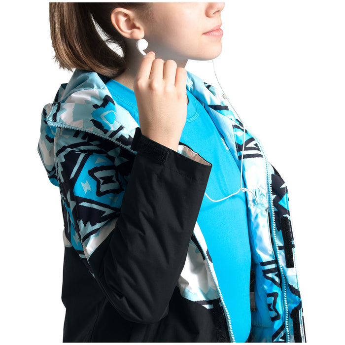 The North Face Brianna Jacket - Girls' TNF White Tribal Geo Print