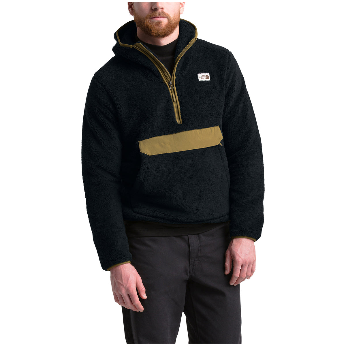 The North Face Campshire Pullover Hoodie TNF Black/British Khaki