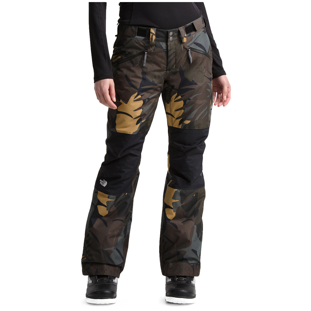 The North Face Aboutaday Pants - Women's New Taupe Green Palms Print/Tnf Black
