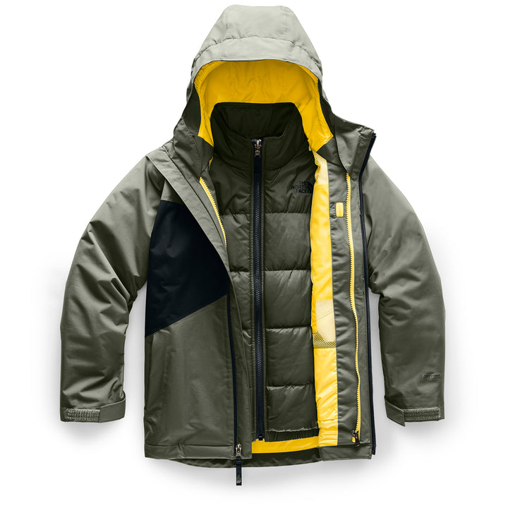 The North Face Clement Triclimate Jacket - Boys' New Taupe Green