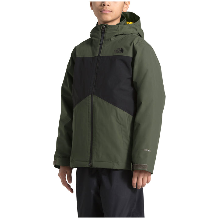 The North Face Clement Triclimate Jacket - Boys' New Taupe Green