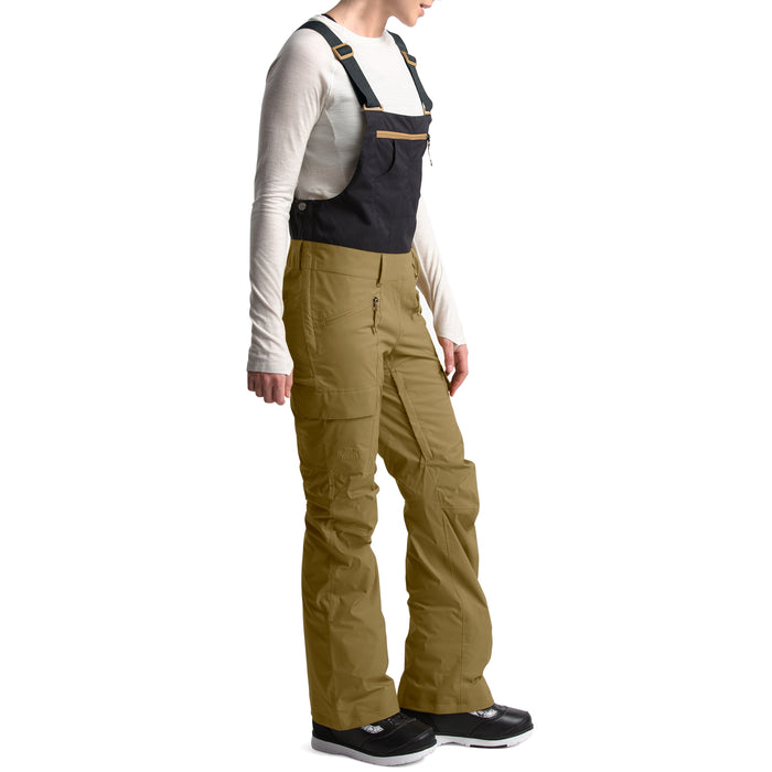 The North Face Freedom Bibs - Women's British Khaki/TNF Black