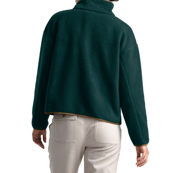 The North Face Cragmont Fleece Jacket - Women's Ponderosa Green/Cedar Brown