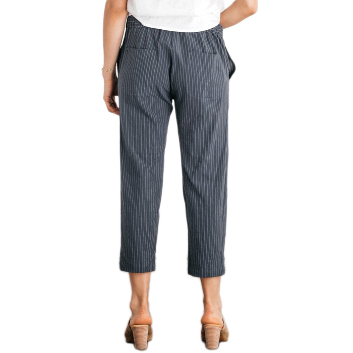 Bridge & Burn Clipper Pants - Women's Charcoal Pinstripe
