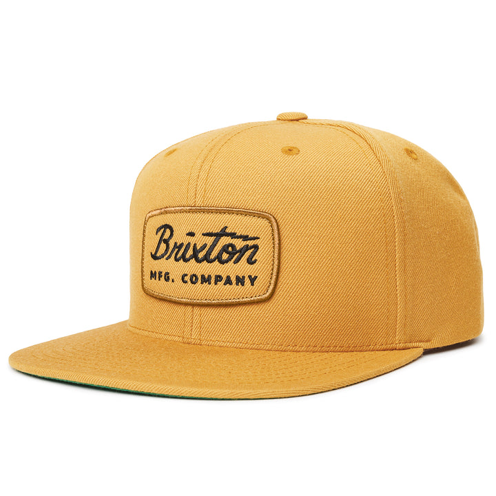 Brixton Jolt Snapback Hat Maize