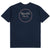 Brixton Wheeler II T-Shirt Navy/Orange