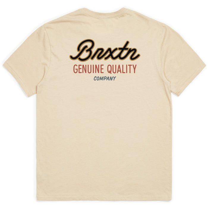 Brixton Spring Pocket T-Shirt Vanilla