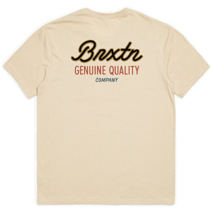 Brixton Spring Pocket T-Shirt Vanilla