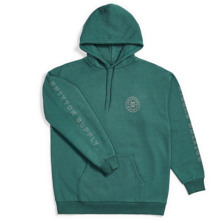 Brixton Oath IV Hoodie Emerald