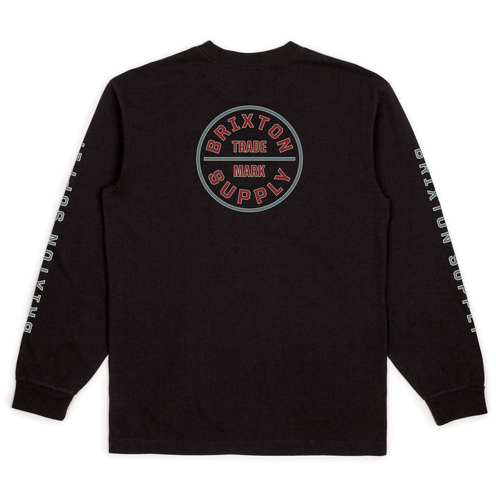 Brixton Oath IV Long-Sleeve T-Shirt Black/Blue