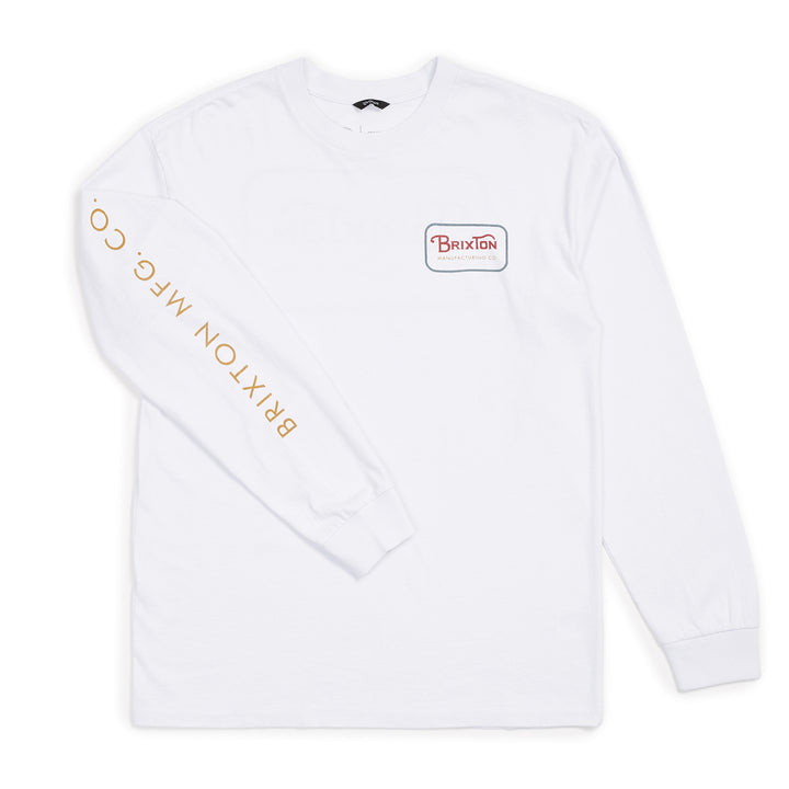 Brixton Grade IV Long-Sleeve T-Shirt White
