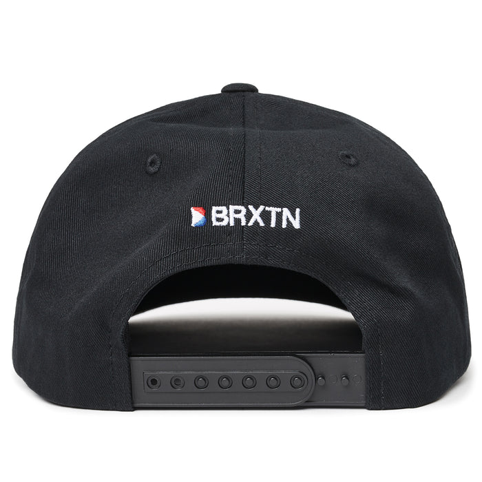 Brixton Stowell II MP Snapback Hat Black