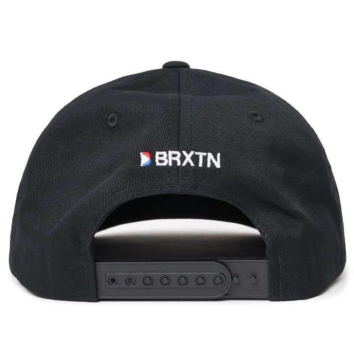 Brixton Stowell II MP Snapback Hat Black