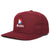 Brixton Stowell II MP Snapback Hat Maroon